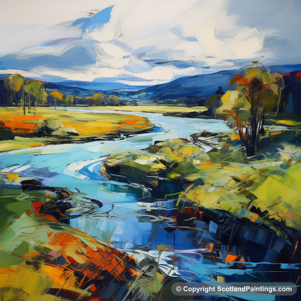 Painting - River Nith - Scottish Rivers