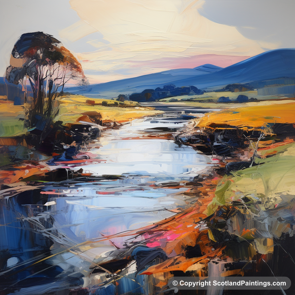 Painting - River Nith - Scottish Rivers