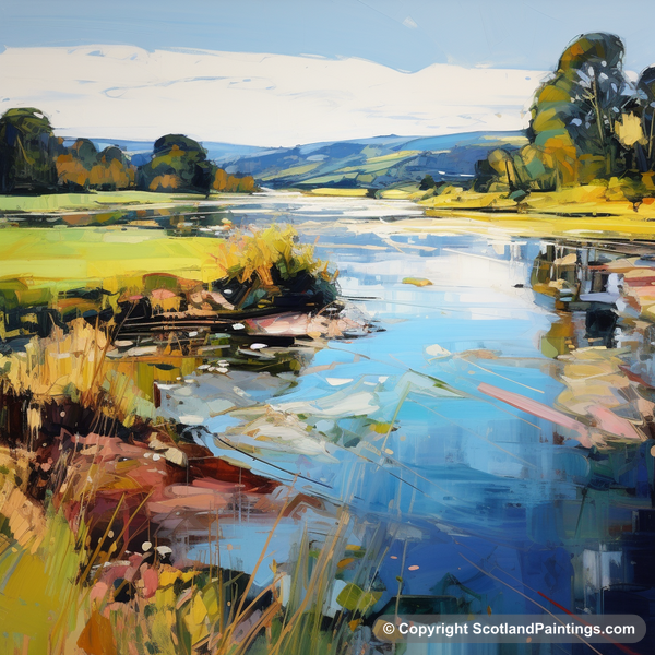 Painting - River Nith - Scottish Rivers