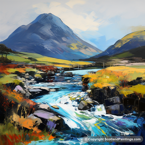 Painting - Glen Sannox - Scottish Glens