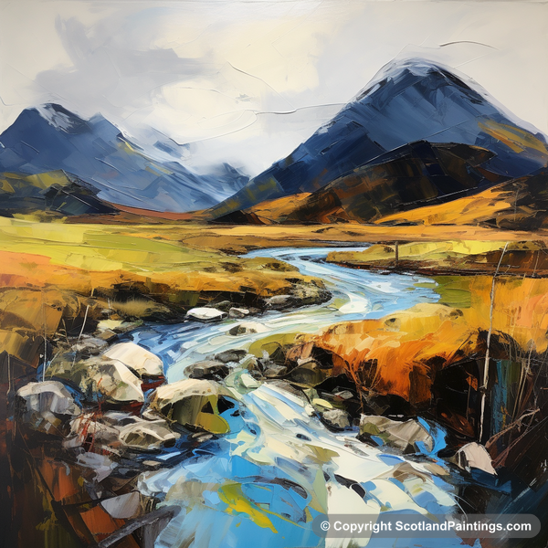 Painting - Glen Sannox - Scottish Glens