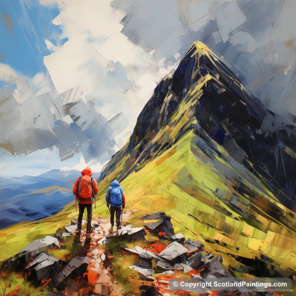 Painting - Glencoe - Glencoe