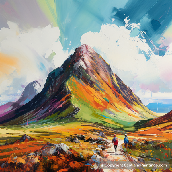 Painting - Glencoe - Glencoe