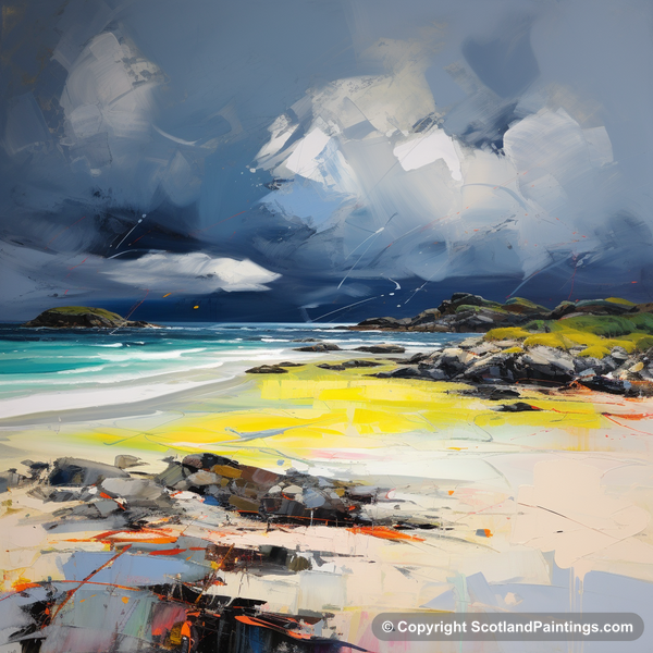 Painting - Arisaig Beach - Scottish Beaches