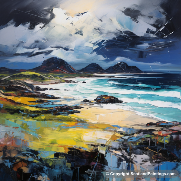 Painting - Kiloran Bay - Scottish Coves