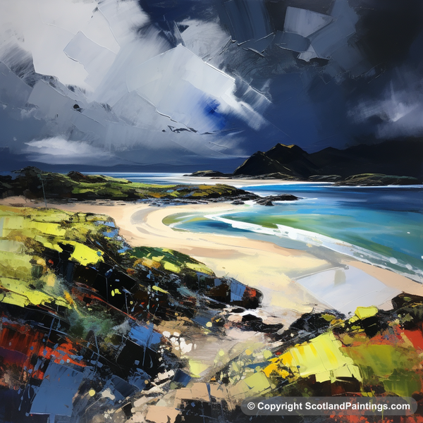 Painting - Kiloran Bay - Scottish Coves