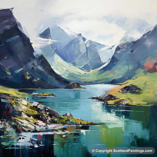 Painting - Loch Coruisk - Scottish Coves