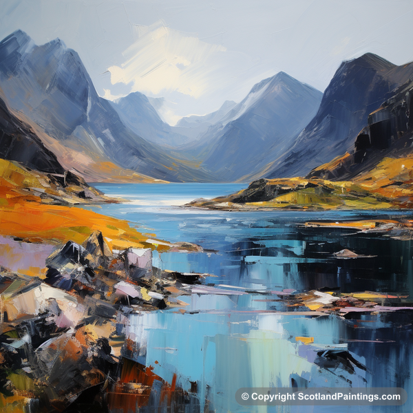 Painting - Loch Coruisk - Scottish Coves