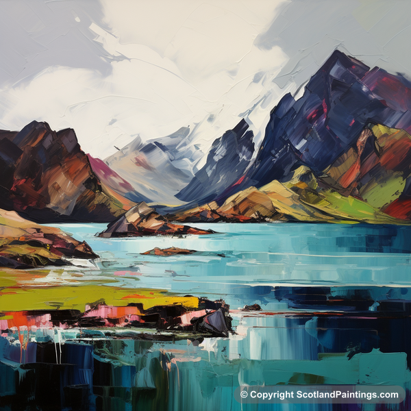 Painting - Loch Coruisk - Scottish Coves