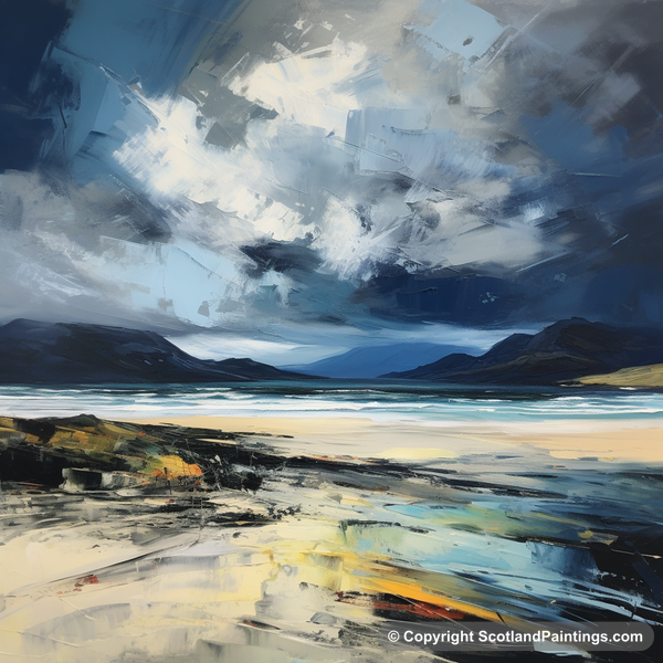 Painting - Scarista Beach - Scottish Beaches