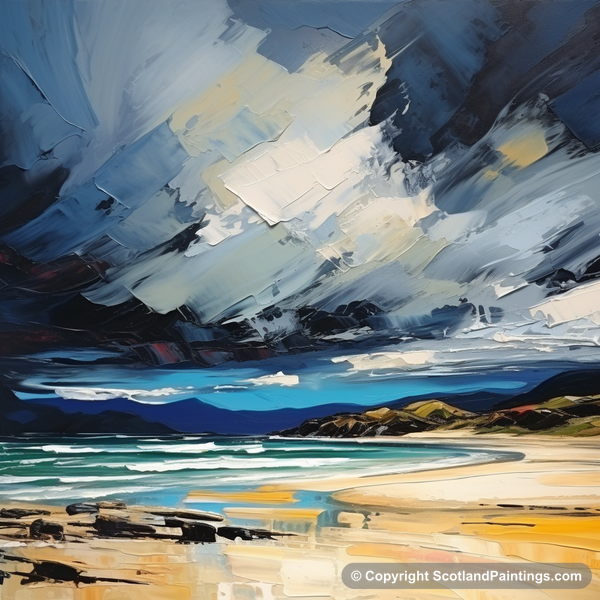 Painting - Scarista Beach - Scottish Beaches