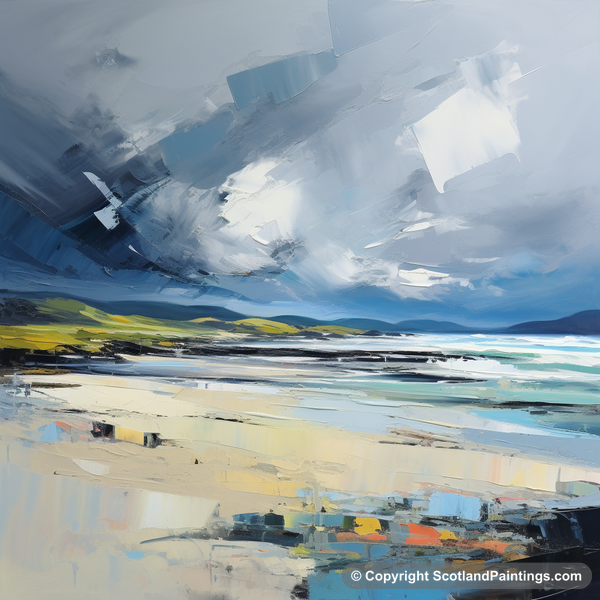 Painting - Scarista Beach - Scottish Beaches