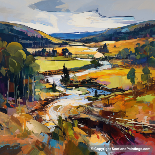 Painting - Glen Tanar - Scottish Glens