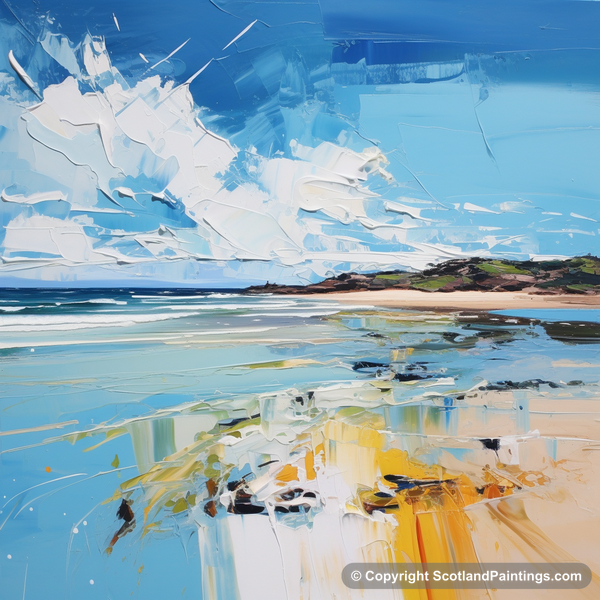 Painting - West Sands - Scottish Beaches