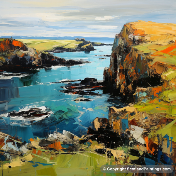 Painting - Shetland - Scottish Islands