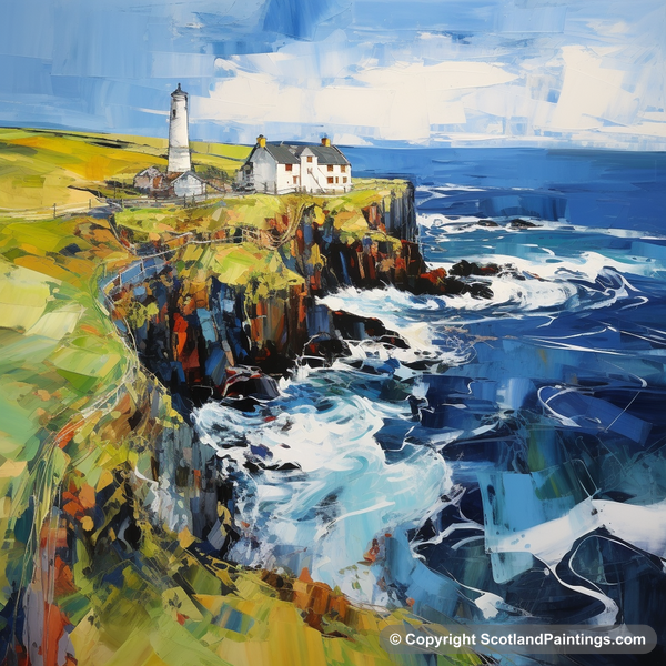 Painting - Shetland - Scottish Islands