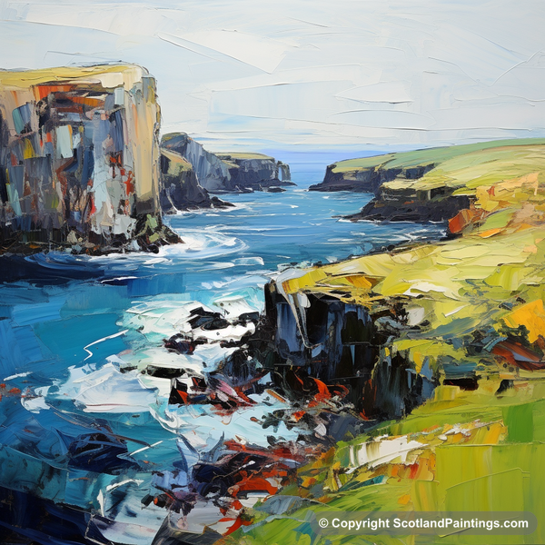 Painting - Shetland - Scottish Islands