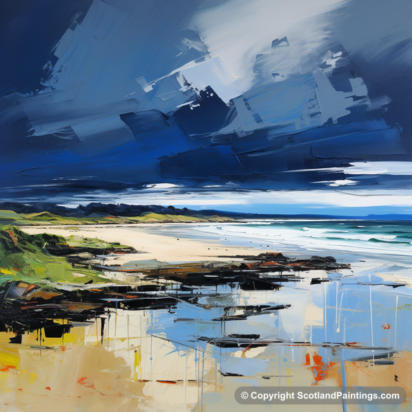 Painting - West Sands - Scottish Beaches