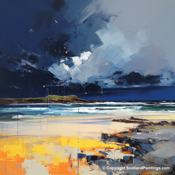 Painting - West Sands - Scottish Beaches