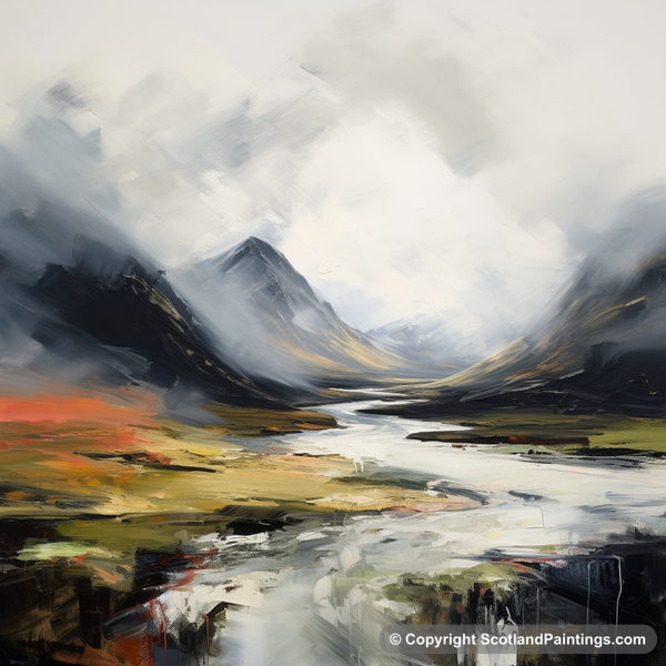 Painting - Glencoe - Glencoe