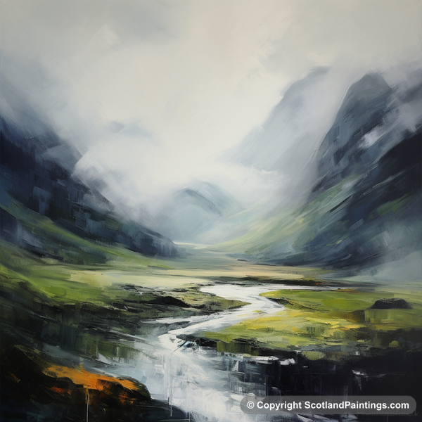 Painting - Glencoe - Glencoe