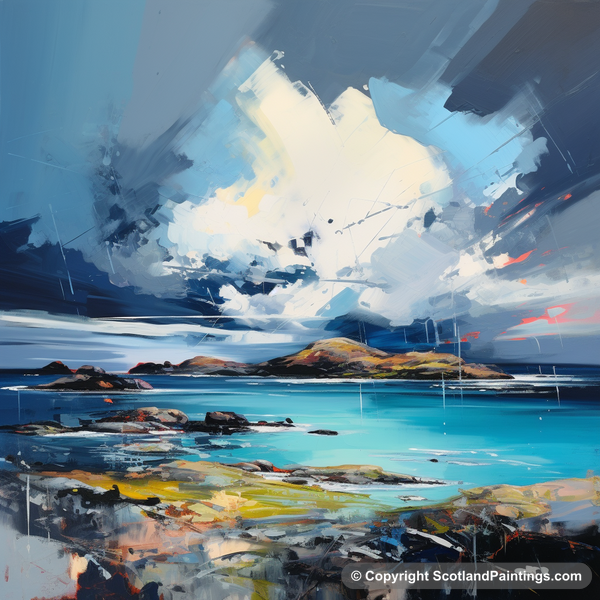 Painting - Achmelvich Bay - Scottish Beaches