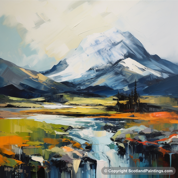 Painting - Ben More - Scottish Munros