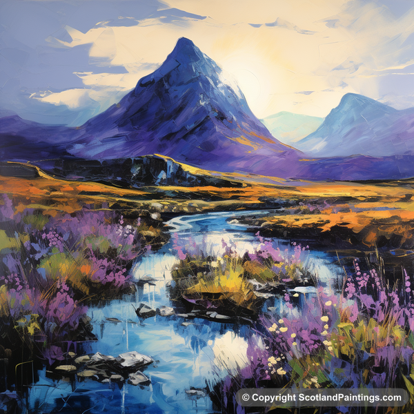 Painting - Glencoe - Glencoe