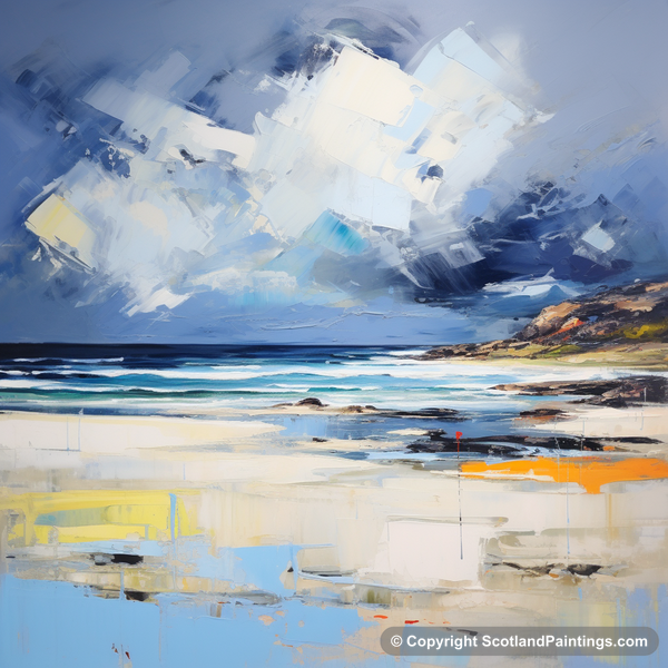 Painting - Scarista Beach - Scottish Beaches