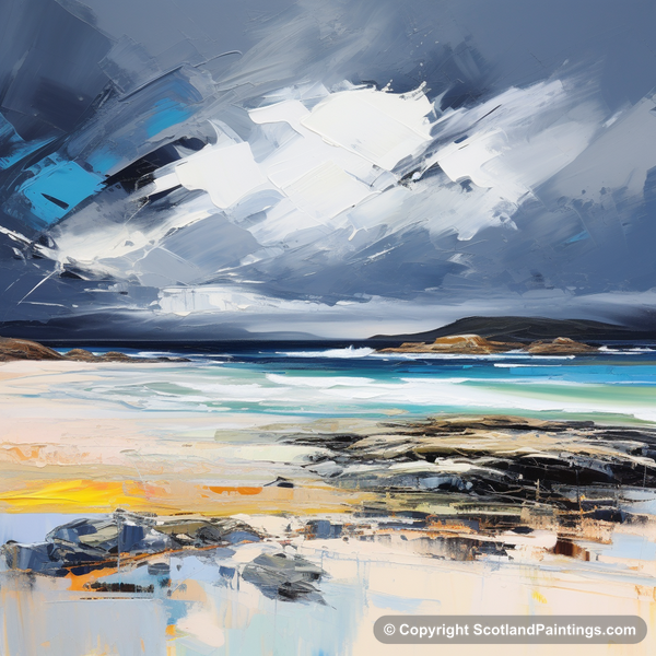 Painting - Scarista Beach - Scottish Beaches