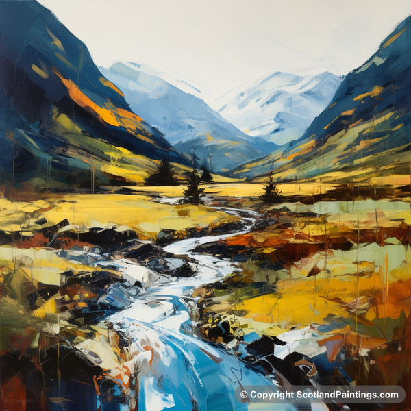 Painting - Glen Nevis - Scottish Glens