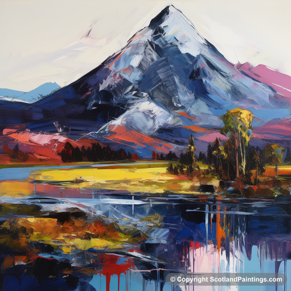 Painting - Schiehallion - Scottish Munros