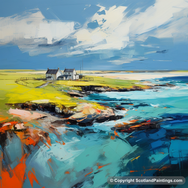 Painting - Isle of Tiree - Scottish Islands