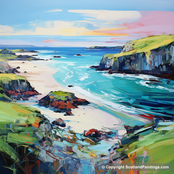 Painting - Kiloran Bay - Scottish Beaches