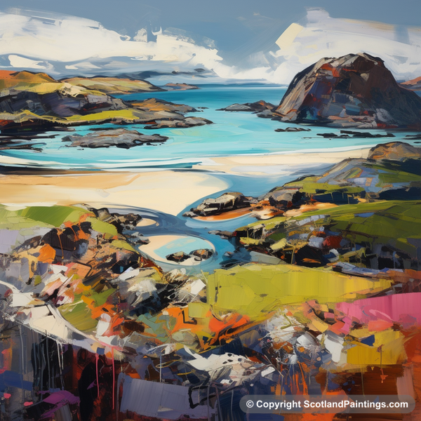 Painting - Kiloran Bay - Scottish Beaches