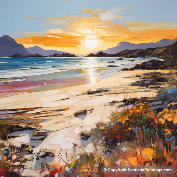 Painting - Arisaig Beach - Scottish Beaches