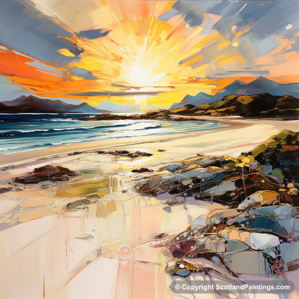 Painting - Arisaig Beach - Scottish Beaches