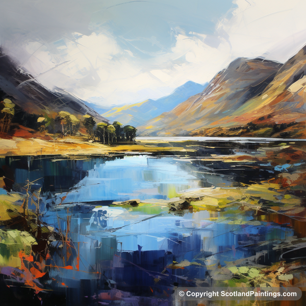 Painting - Loch Shiel - Scottish Lochs