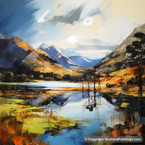 Painting - Loch Shiel - Scottish Lochs