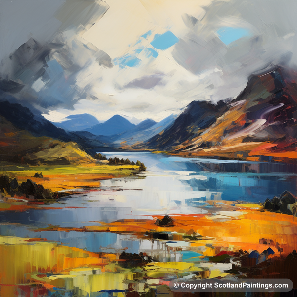 Painting - Loch Shiel - Scottish Lochs