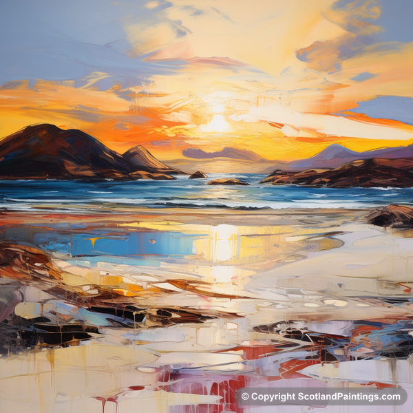 Painting - Traigh Mhor - Scottish Coves