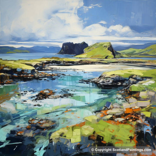 Painting - Isle of Canna - Scottish Islands