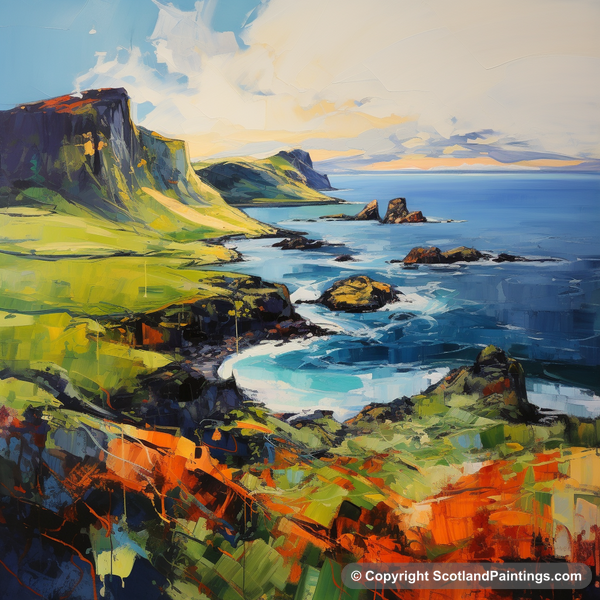 Painting - Isle of Canna - Scottish Islands