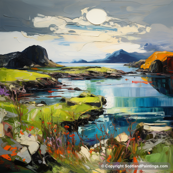 Painting - Isle of Canna - Scottish Islands