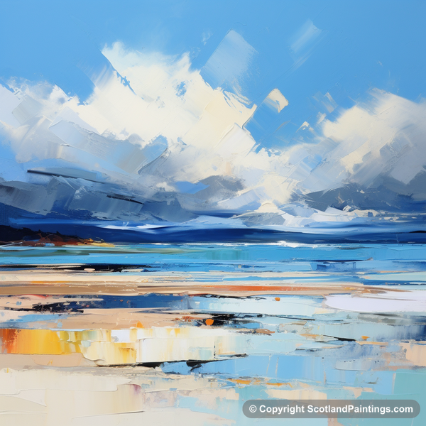 Painting - Nairn Beach - Scottish Beaches