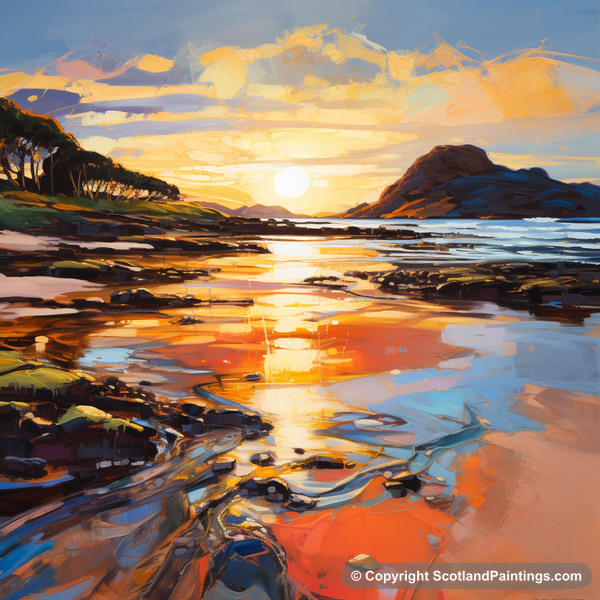 Painting - Kiloran Bay - Scottish Beaches