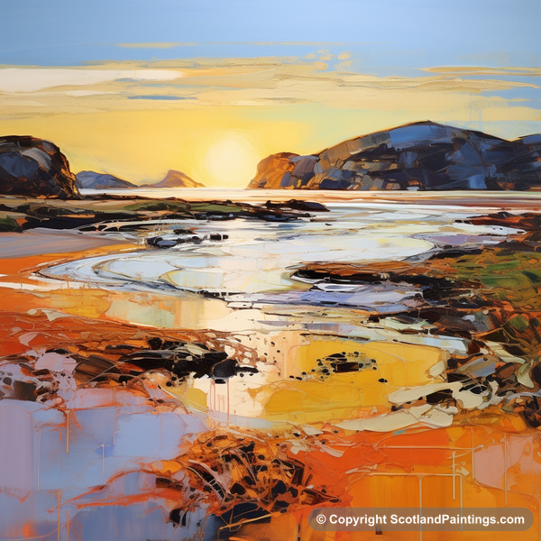 Painting - Kiloran Bay - Scottish Beaches