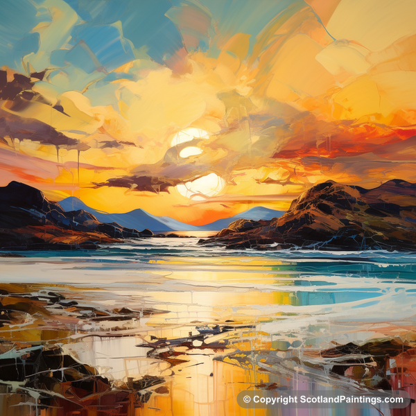 Painting - Kiloran Bay - Scottish Beaches