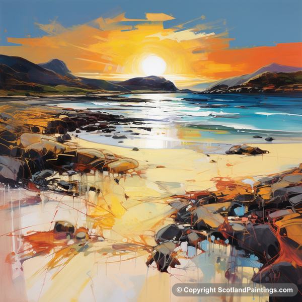 Painting - Traigh Mhor - Scottish Beaches