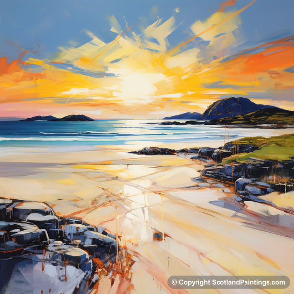 Painting - Traigh Mhor - Scottish Beaches